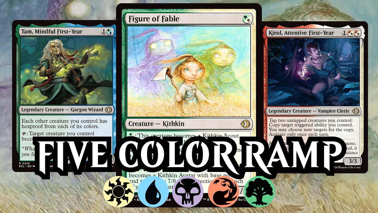 Five Color Ramp Goes Crazy! | MTG Arena Standard Lorwyn Eclipsed