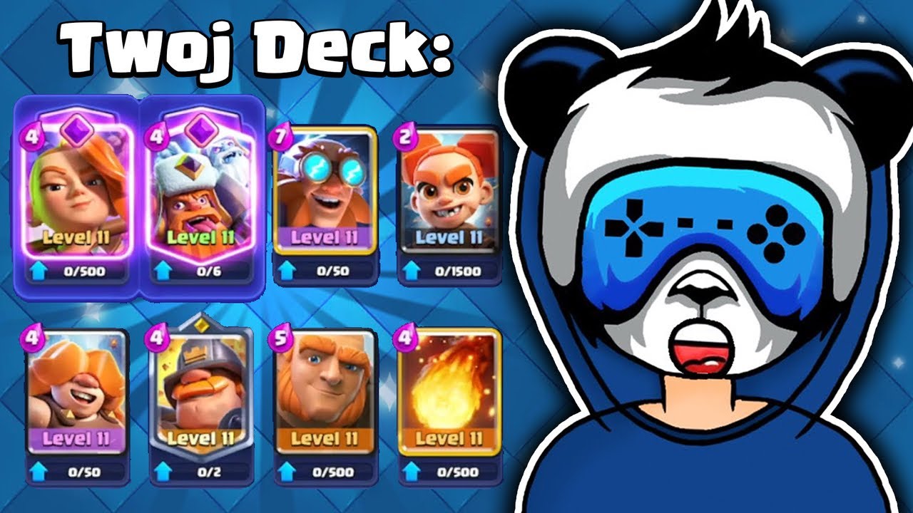 RUDY DECK CHALLENGE W CLASH ROYALE!