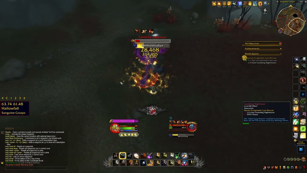 Special Assignment  Lynx Rescue WoW Quest