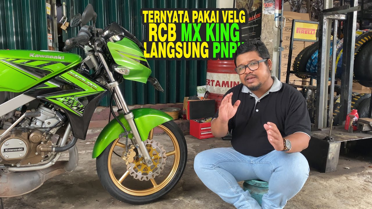 TUTORIAL PEMASANGAN VELG RCB MX KING PNP KE NINJA R DAN SS!!