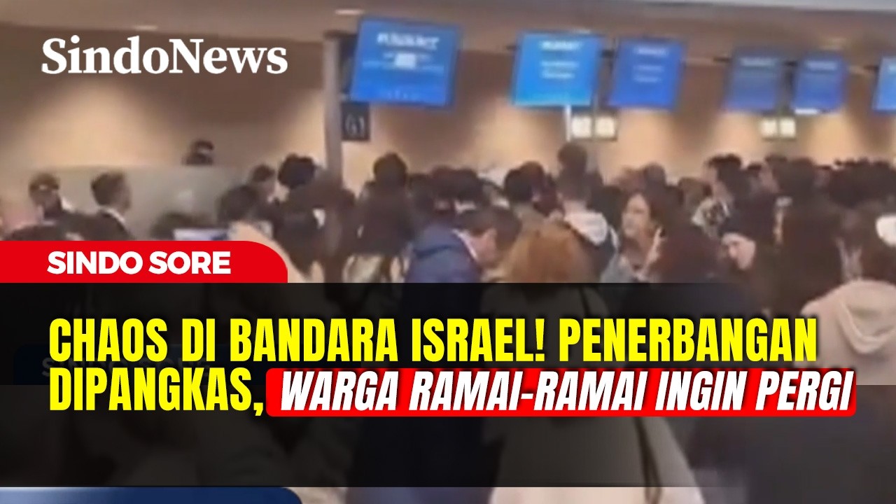 Gegara Rudal Iran, Banyak Warga Israel Ingin Pergi dari Israel | Sindo Sore | 11/03