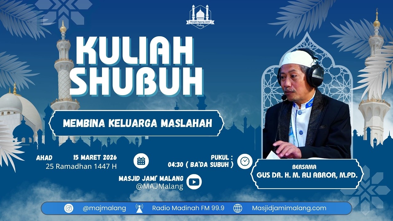 🔴 LIVE KULSUB 25  RAMADHAN 1447 H BERSAMA Gus Dr. H. M. Ali Abror, M.Pd.
