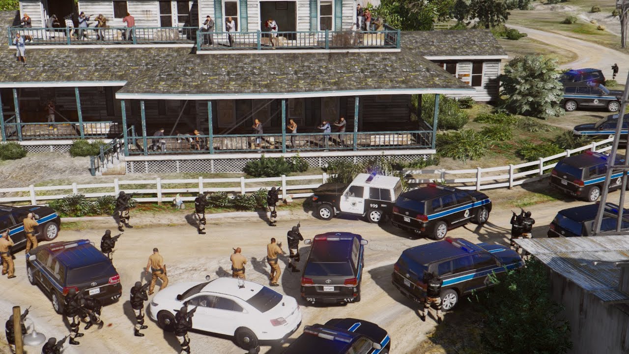 الشاص المسروق 8  || الهروب من السجن || قراند 5 - GTA V PC