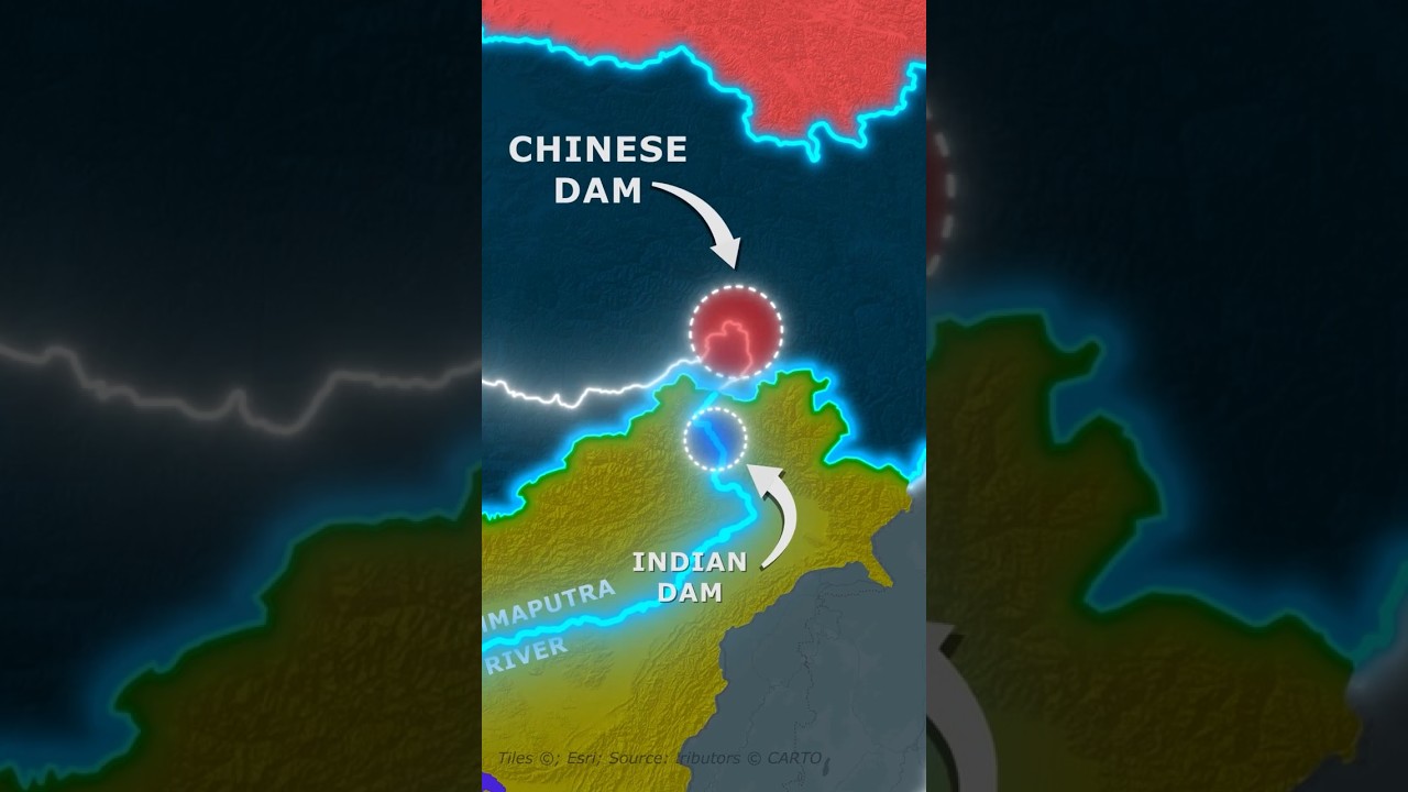 China's $167 Billion Dam Could Weaponize India's Water 🌊