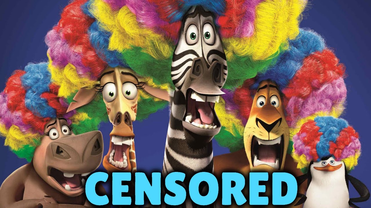 MADAGASCAR 3 EUROPE'S MOST WANTED | Censored | Try Not To Laugh