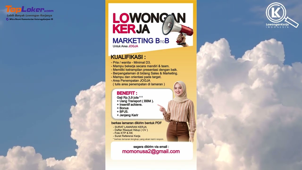 LOWONGAN KERJA TERBARU HARI INI 23 JANUARI 2025 DAERAH JAWA TENGAH 