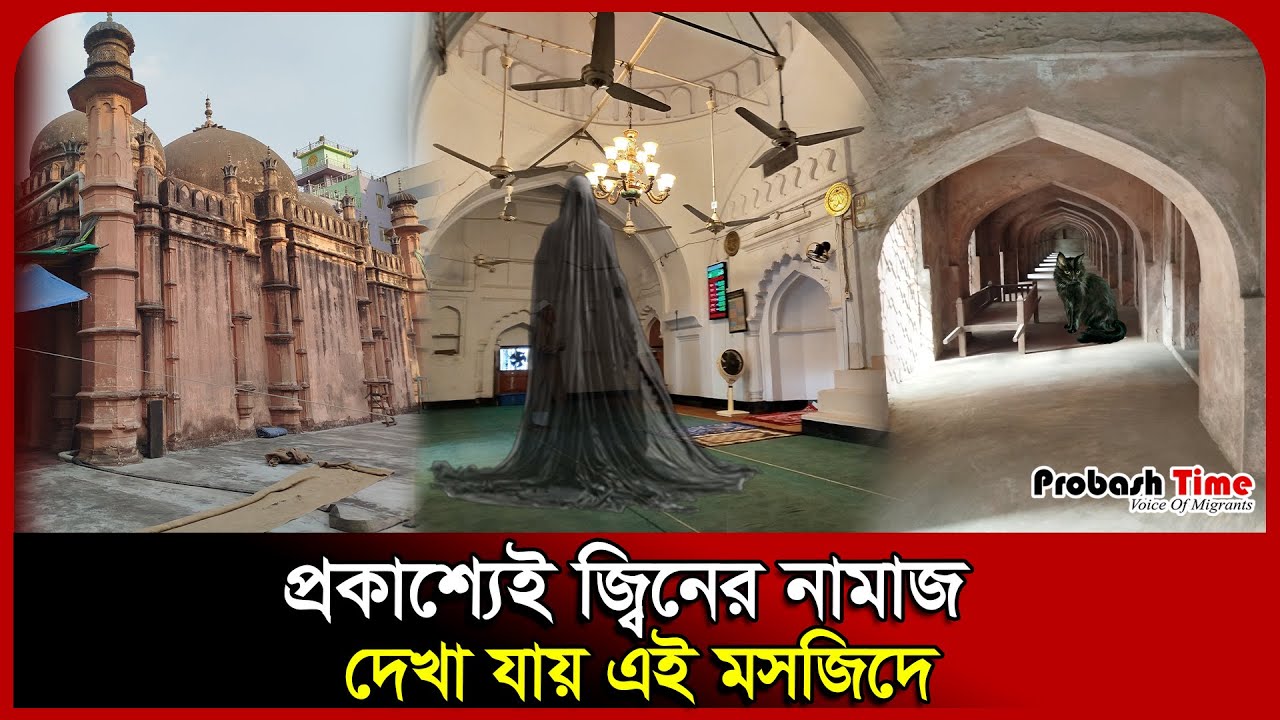 যে মসজিদে মানুষের মত জ্বিনেরাও নামাজ পড়ে | Jinn | Khan Mohammad Mridha Mosque | Probash Time