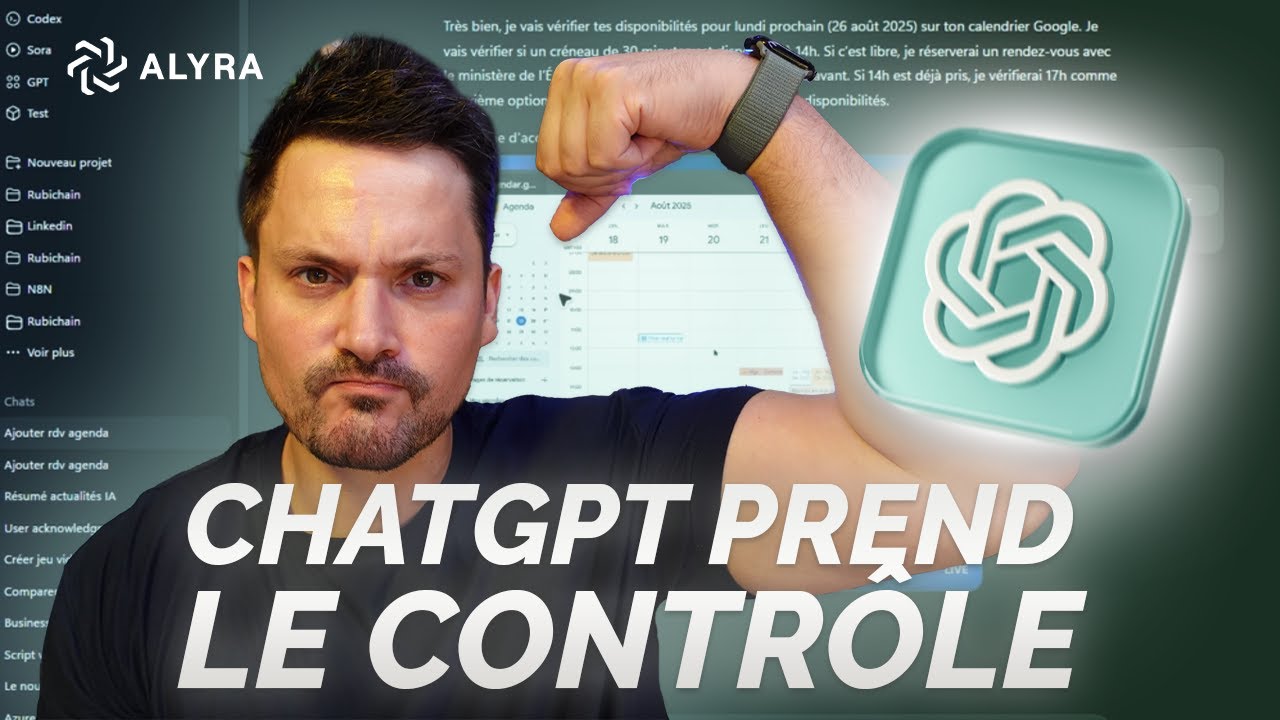 ChatGPT-5 prend le contrôle : Agents, Mémoire, Automatisation & GPTs