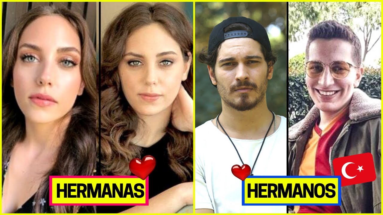 Conoce a los HERMANOS de estos 12 Actores Turcos ❤️ 😍 🇹🇷