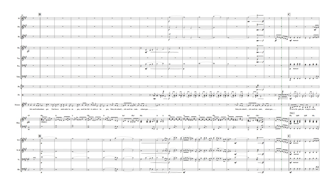 SPEECHLESS (Aladdin) - Full Score for Orchestra