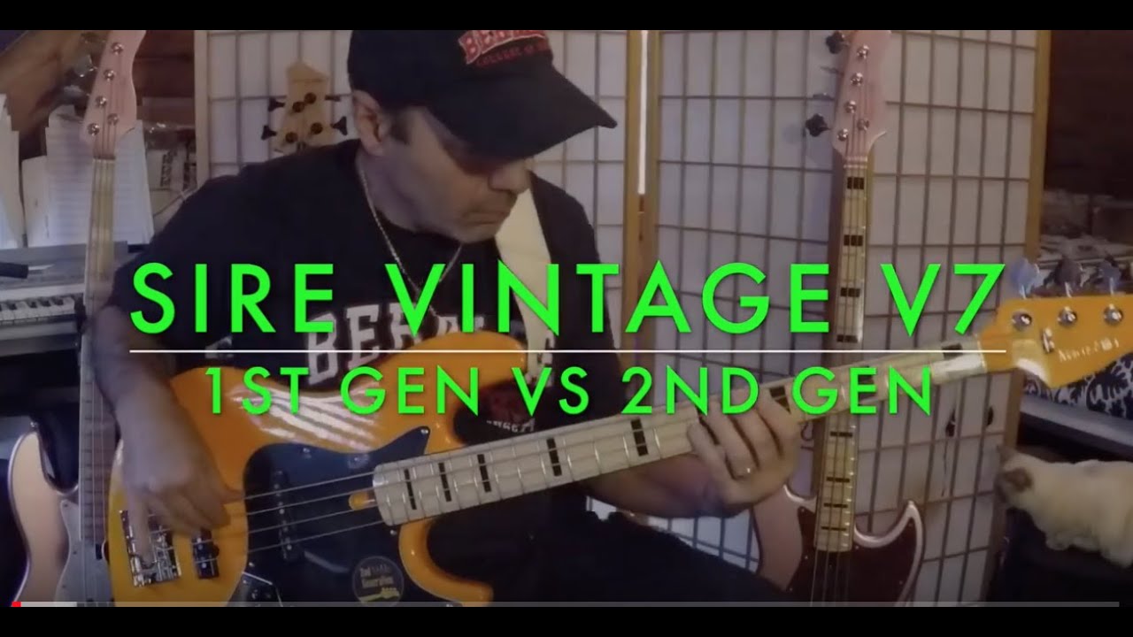 Sire Vintage V7 - 1st Gen vs 2nd Gen