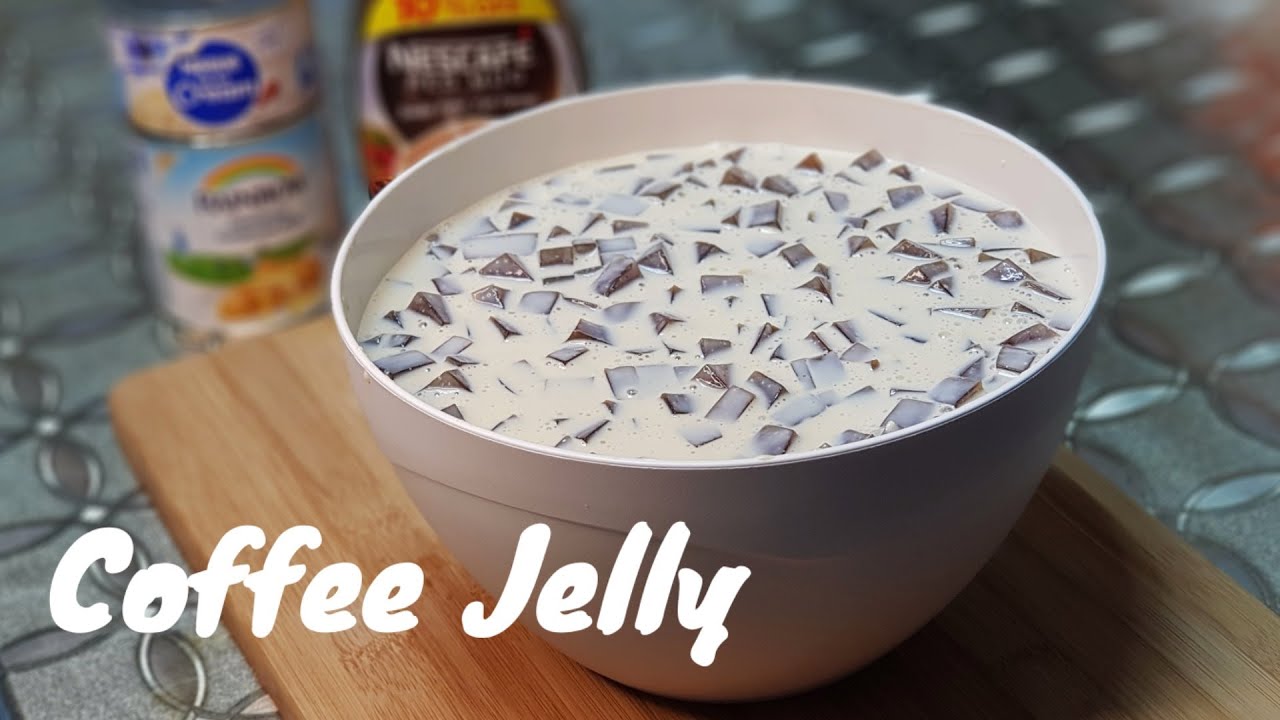 Coffee Jelly | How to make Easy Coffee Jelly