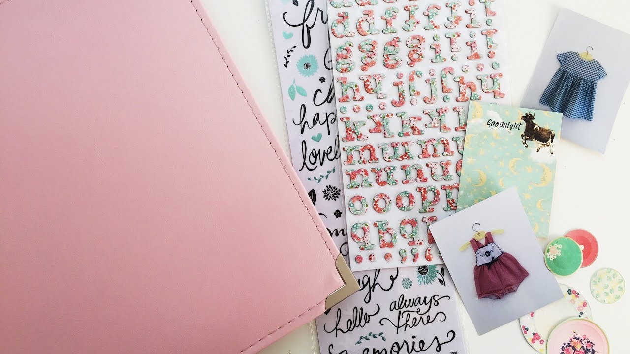 Creating A First Year Baby Book | EP 01 | Project Life Scrapbooking Baby Album