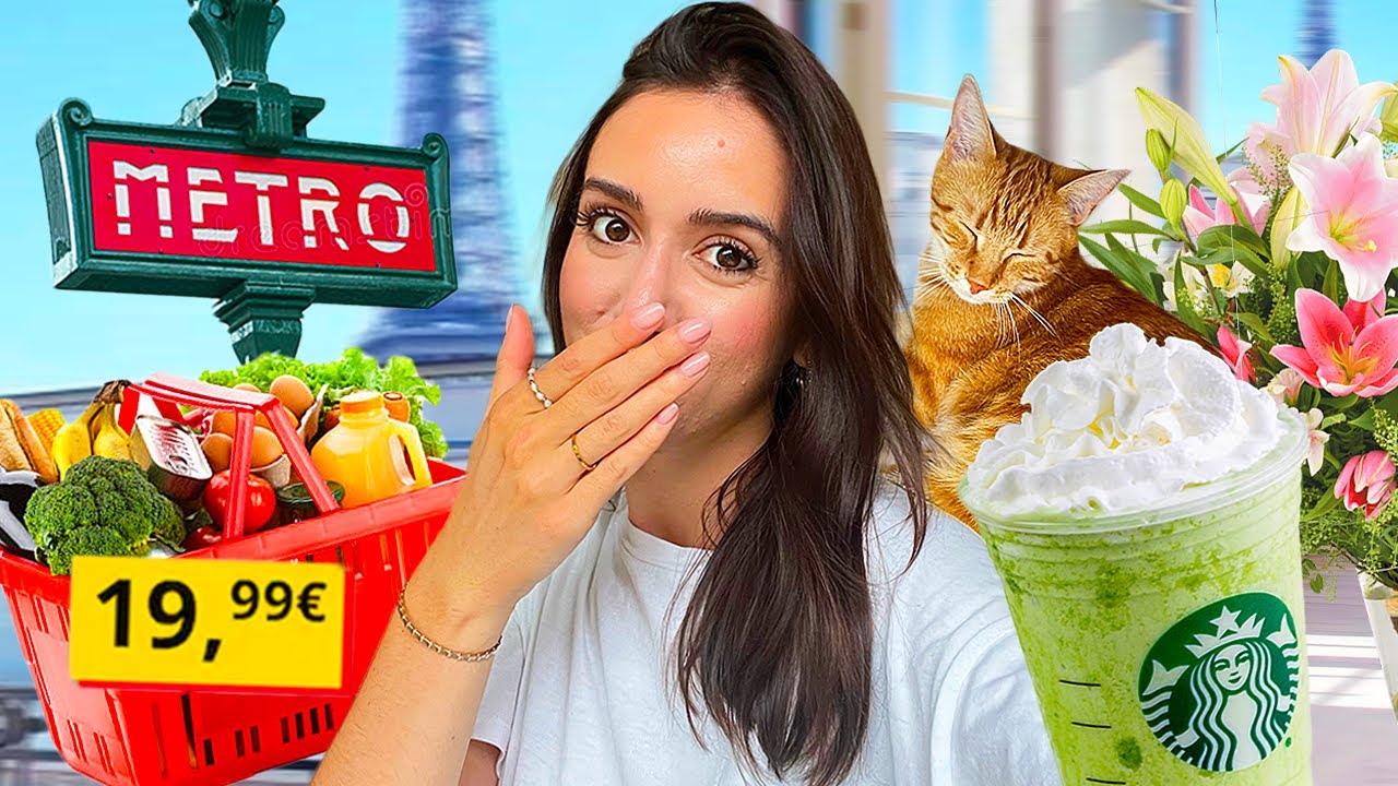 RETOUR À PARIS : glow up routine, courses petit budget, recette du moment + unboxing extrême!