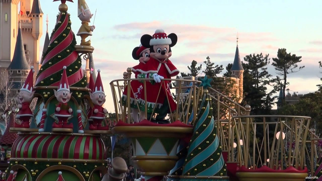 [HD] Tokyo Disneyland - Disney's Santa Village Parade 2012
