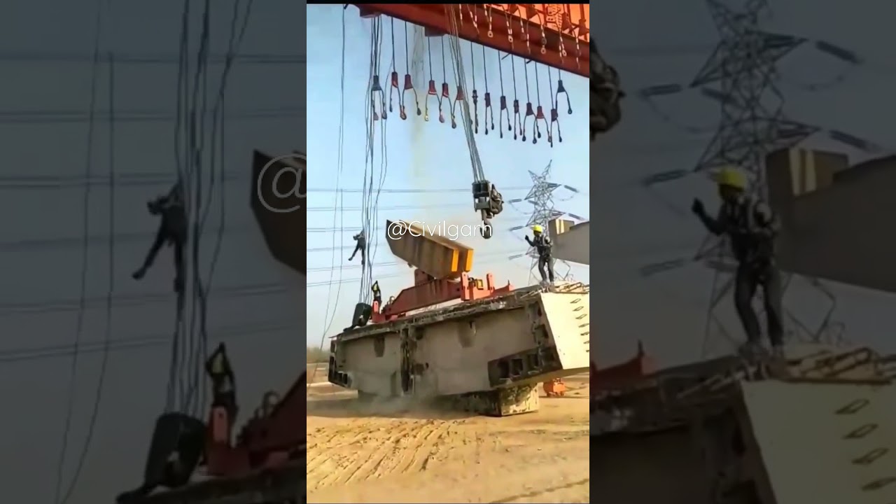 #luncher #machine #accident #failure #working #construction #shorts #trending #girder #metro #bridge
