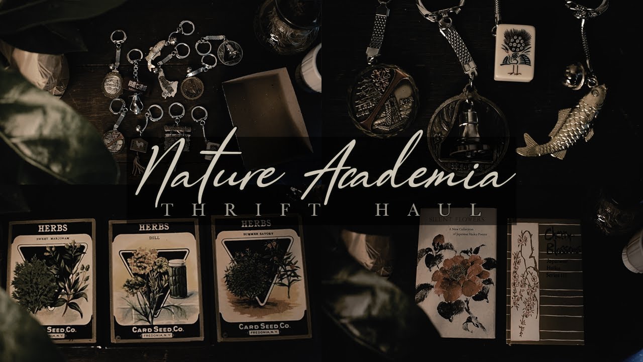 a nature academia thrift haul (part 1)