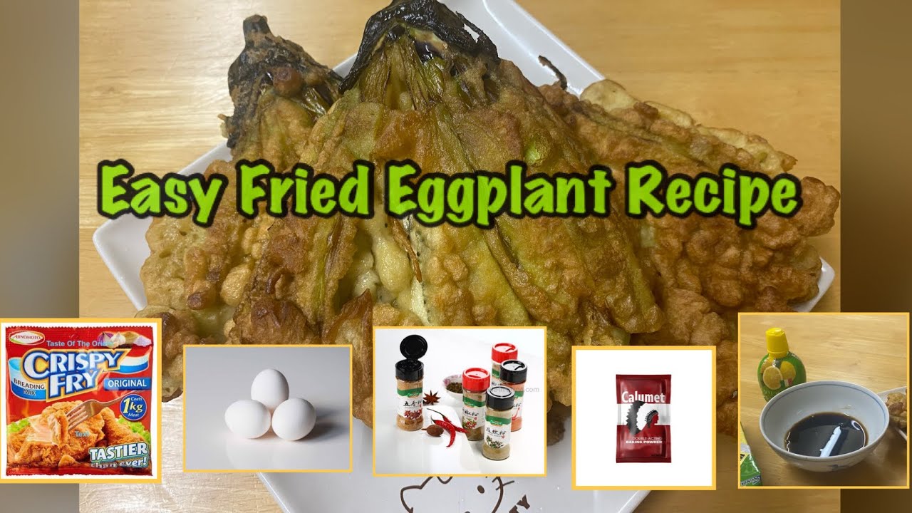 EASY FRIED EGGPLANT RECIPE