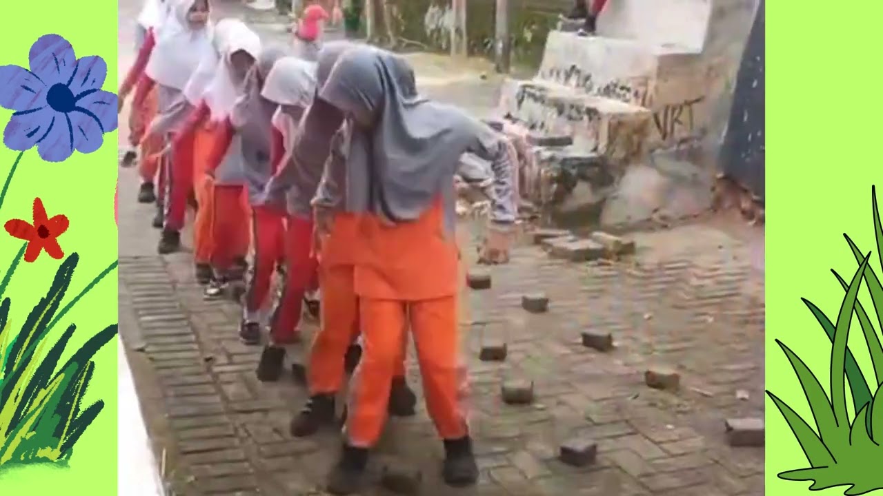 kreasi gerakan berirama manuk dadali Laura