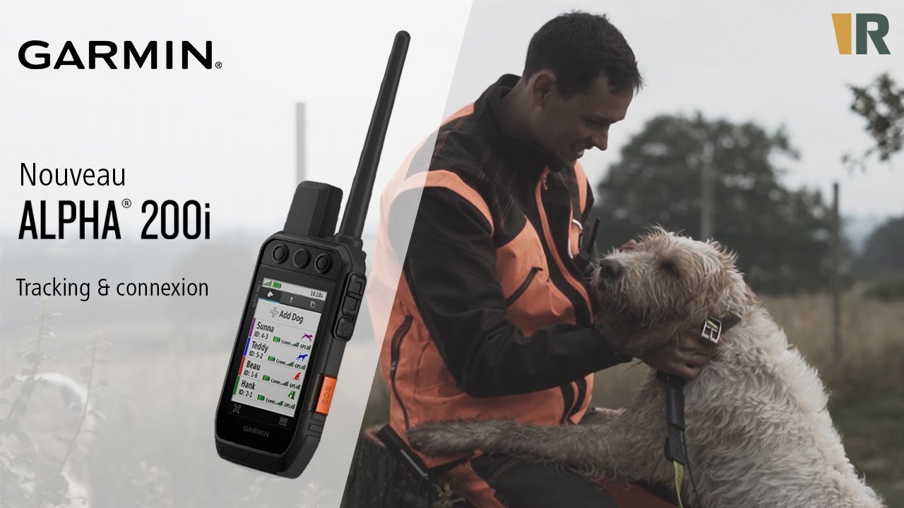 Garmin Alpha 200i : suivi et contrôle de vos chiens de chasse.