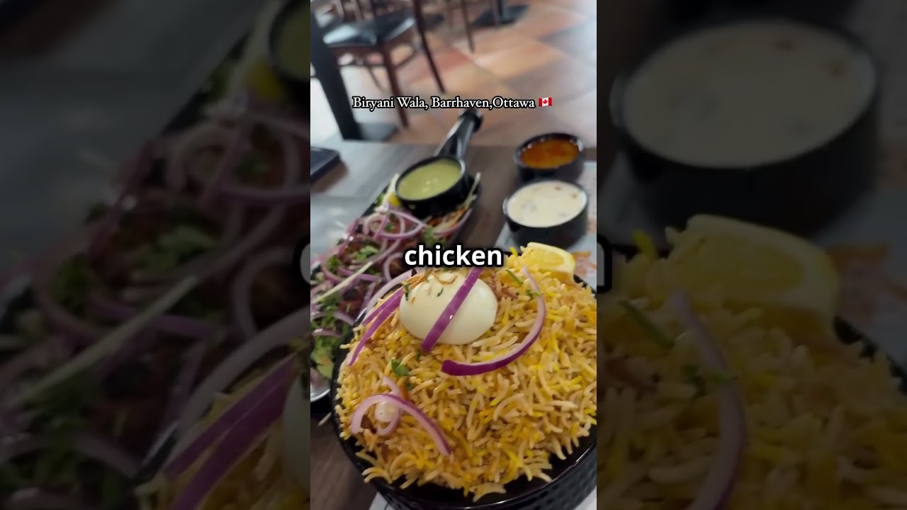 Biryani Wala Restaurant, Barrhaven, Ottawa, Canada 🇨🇦 #BiryaniLovers #ottawa #ottawafoodies