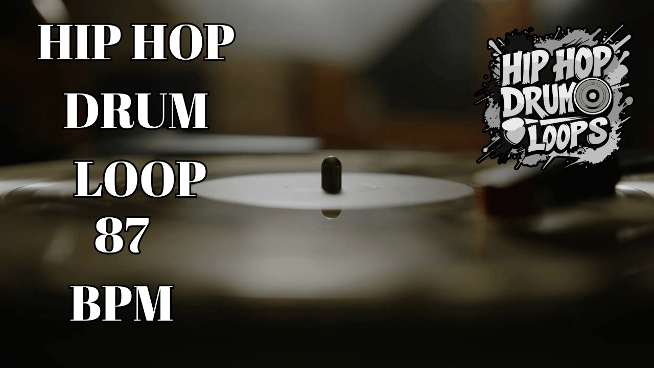 87 BPM Hip Hop Drum Loop | Lo-Fi Chill Beat