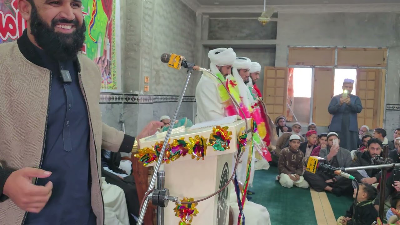 مدرسہ عبداللہ ابن مسعود رض بھائ کلے بونیر میں  سالانہ دستار بندی حفاظ کرام مولنا الیاس سواتی 