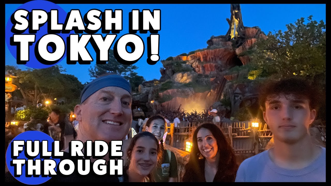 Splash Mountain in Tokyo Disneyland ~ full ride-through POV. ~ the best splash of them all!