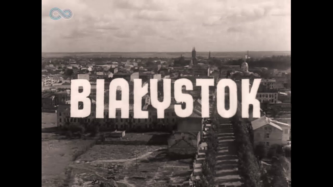 Białystok 1948. Rzadkie, tuż powojenne ujęcia filmowe