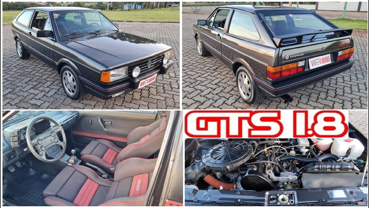 Gol GTS 1989!!! História do VW GOL, GT e GTS!!
