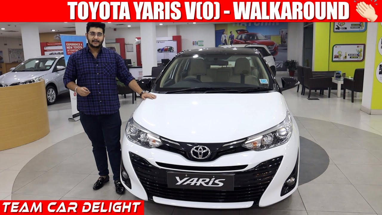 Toyota Yaris V Optional - Walkaround Review with On Road Price | Toyota Yaris 2021 | MT / CVT
