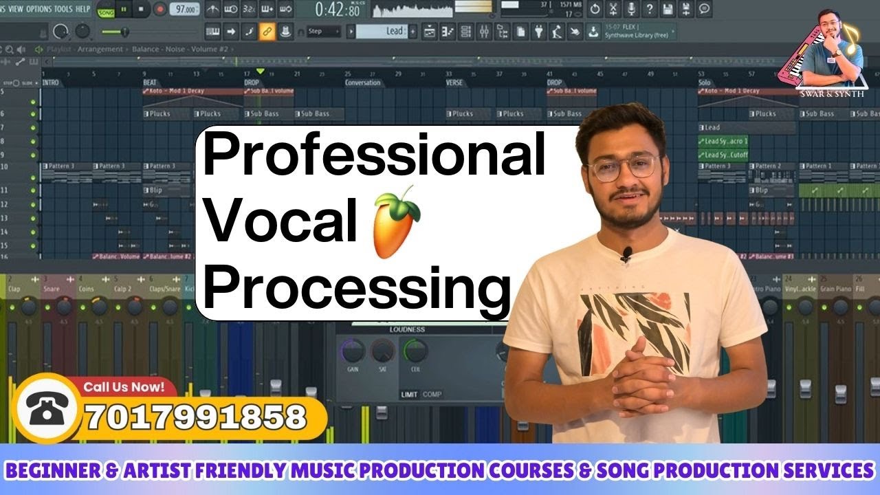 How to do Vocal Processing in FL Studio || Best FL Tutorial for Singers & Rappers || Join Course Now