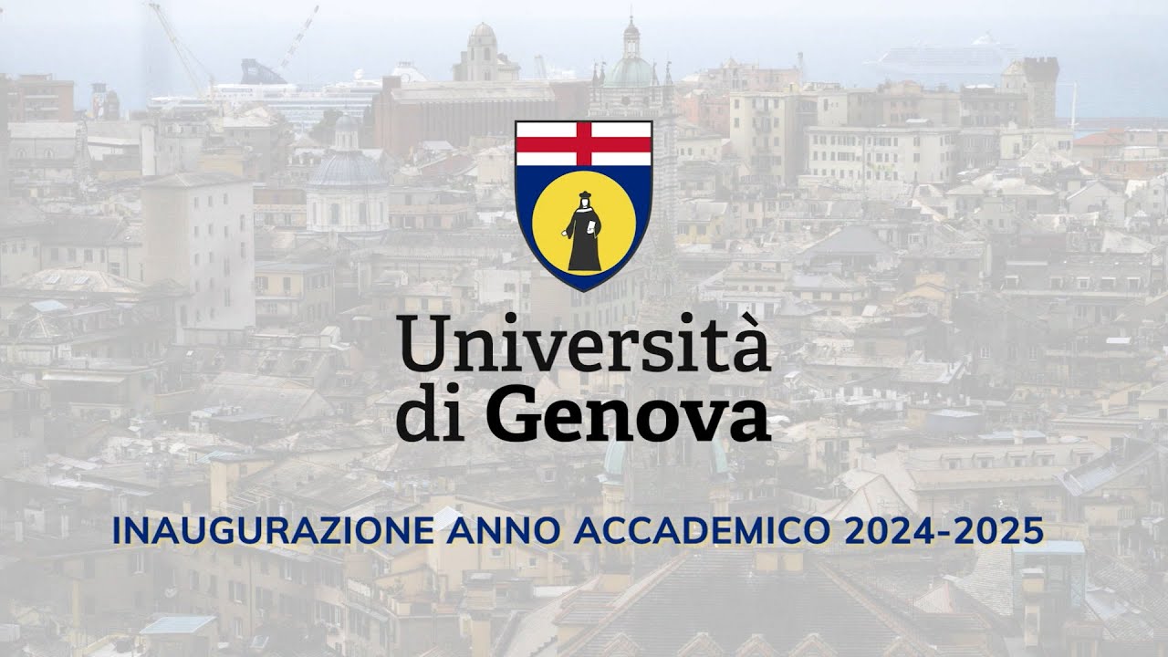 Universita' di Genova, l'inaugurazione dell'anno accademico 2024/25