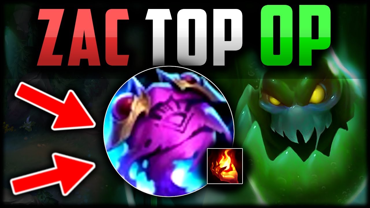 ZAC WAS MADE FOR TOP LANE! (BORK NERF ENJOYER) How to Play Zac top & Carry Low Elo Season 14
