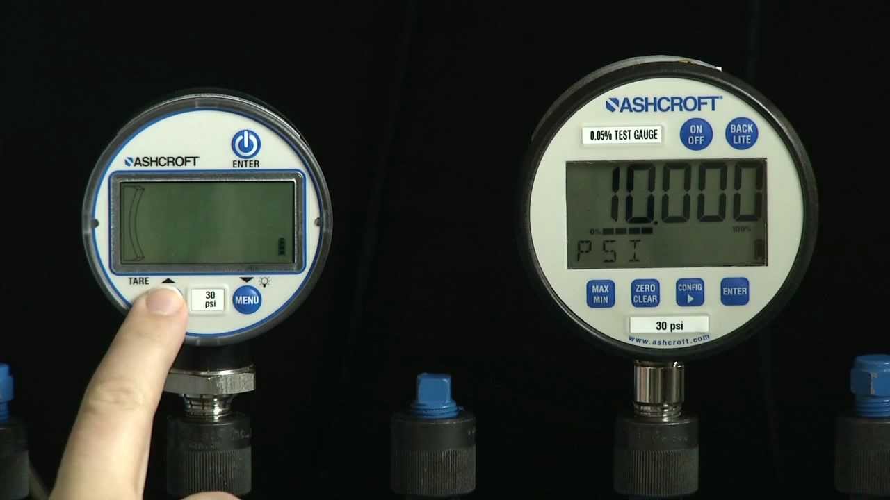 Ashcroft DG25 Field Recalibration Instructions