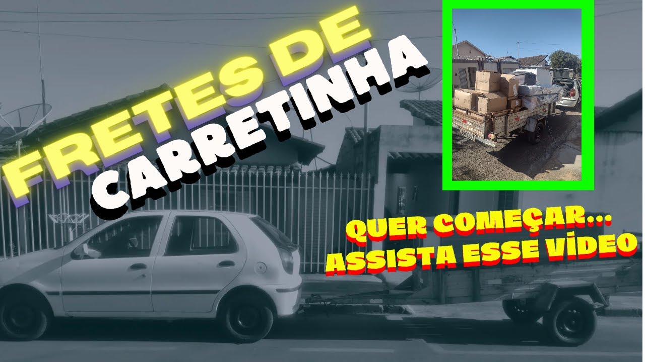 FRETE COM CARRETINHA 