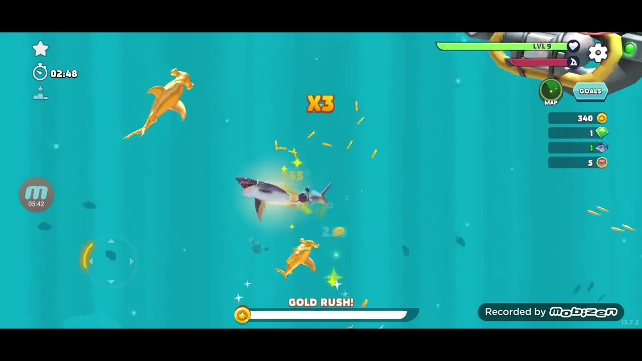 Jugando juego de Tiburones! 🦈 🦈  🐟 🐠 