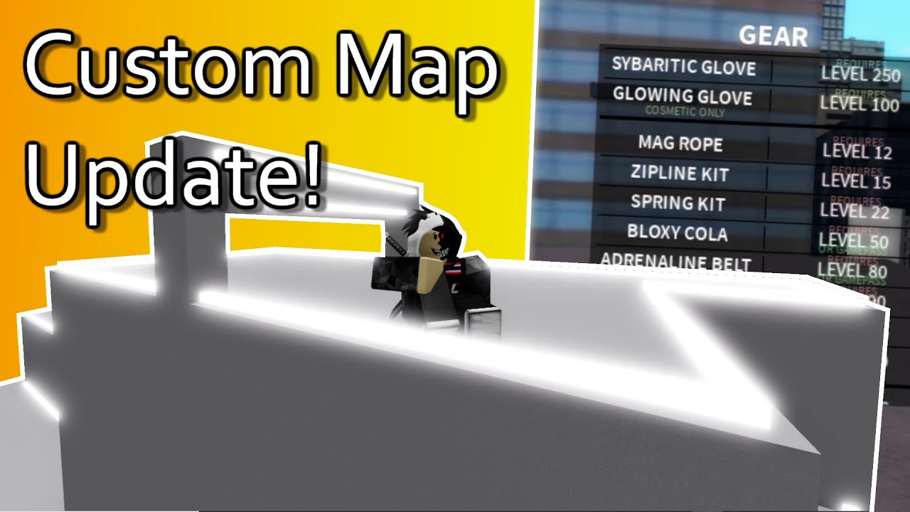 Roblox Parkour | Пользовательская карта обновлена! [Наконец-то] + PARKOUR CONTeNT
