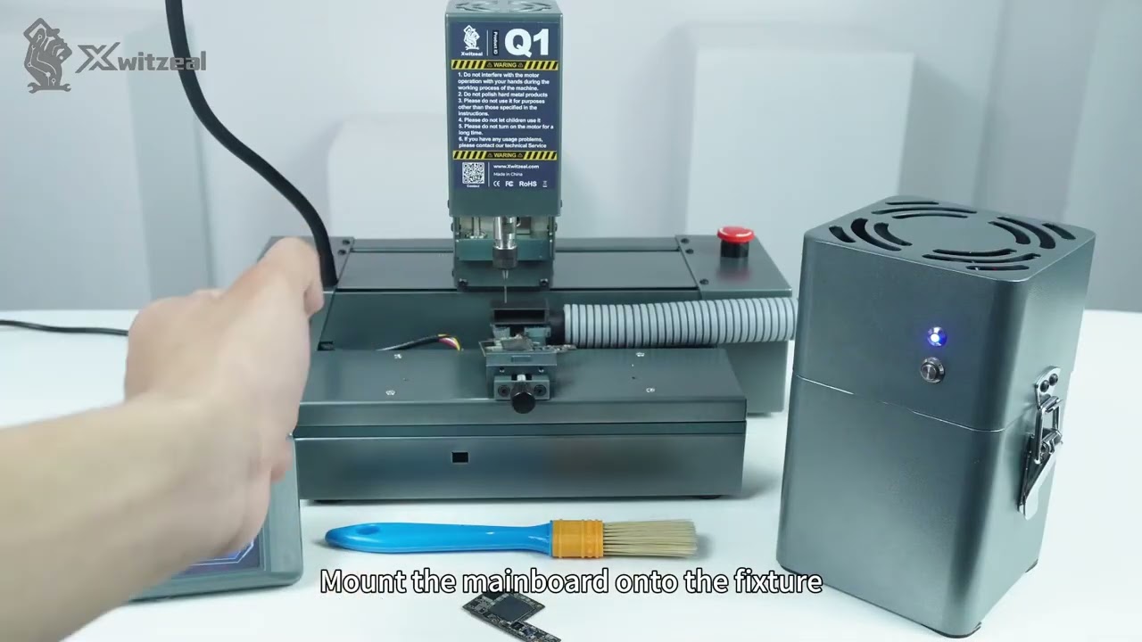 1️⃣ Gen 2 Q1 Automatic IC Chip Grinding Machine – 26000 RPM