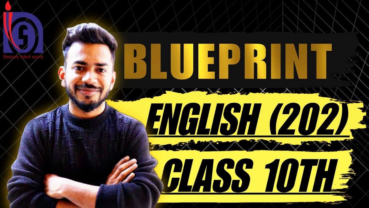 NIOS Class 10th English (202) Blue print || Important Chapter || Marking scheme by Arihant Sir