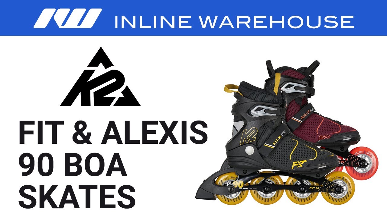 K2 FIT 90 BOA Men's Skates and K2 Alexis 90 BOA Women's Skates Review