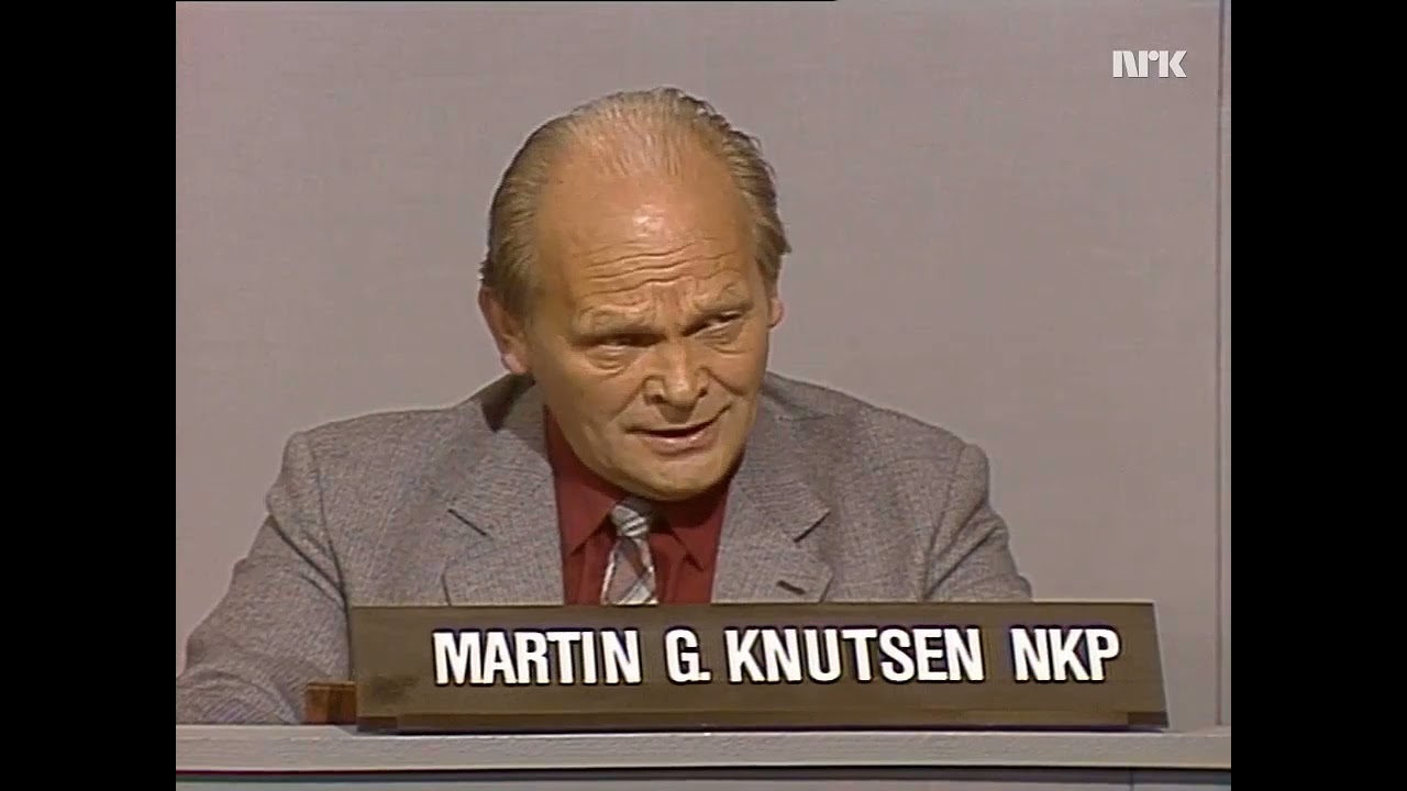 Partilederdebatt 1981 Kåre Willoch, samlet