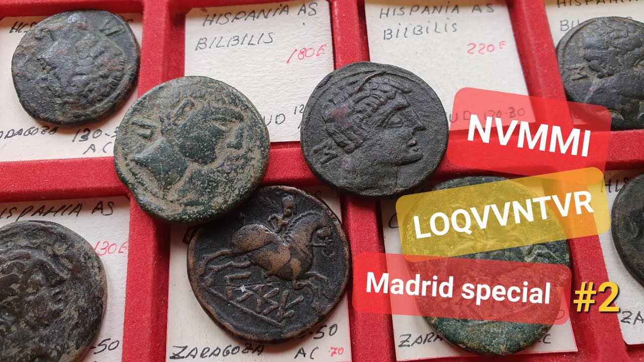 Nummi loquuntur - #Monety mowią - 2. odcinek specjalny z #Madrytu - niedzielny targ na Plaza Mayor