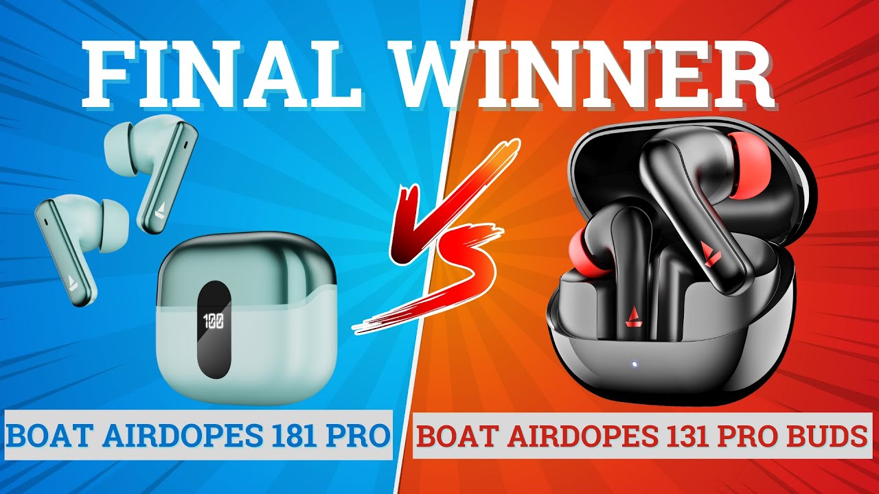 boAt Airdopes 131 Pro против boAt Airdopes 181 Pro⚡ Полное сравнение ⚡ Лучшие для музыки, баса и ...