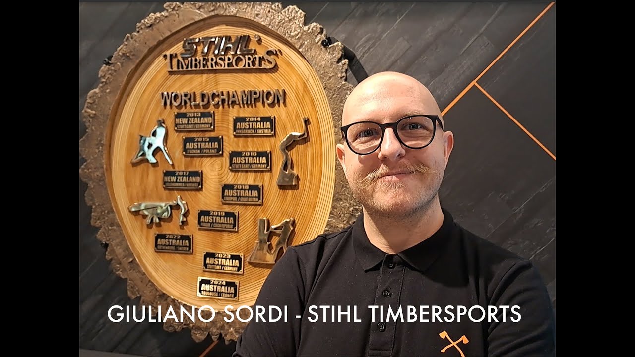 Intervista a Giuliano Sordi di Stihl Timbersports