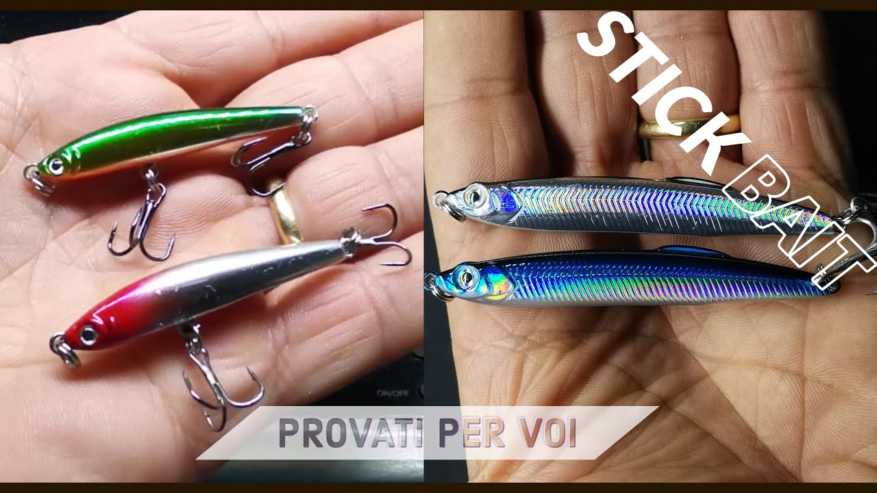 Provati per voi esche artificiali STICK BAIT OUTKIT - per light ed ultra light spinning - clipangler