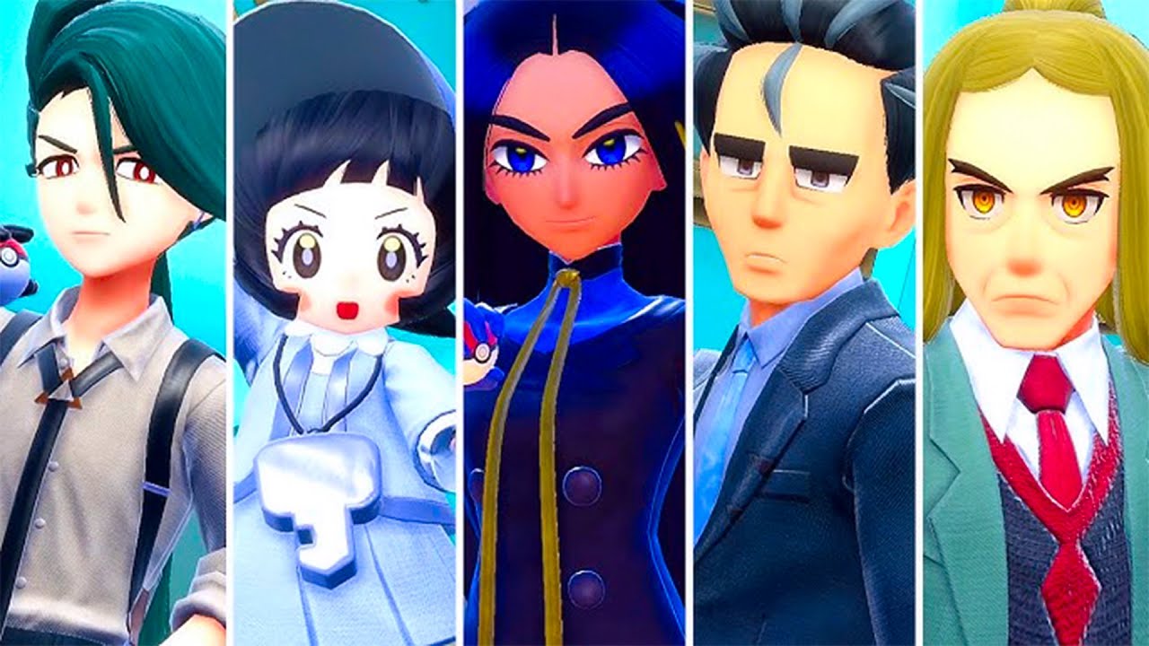 ALTO MANDO y CAMPEONA de PALDEA en POKÉMON ESCARLATA y POKÉMON PÚRPURA