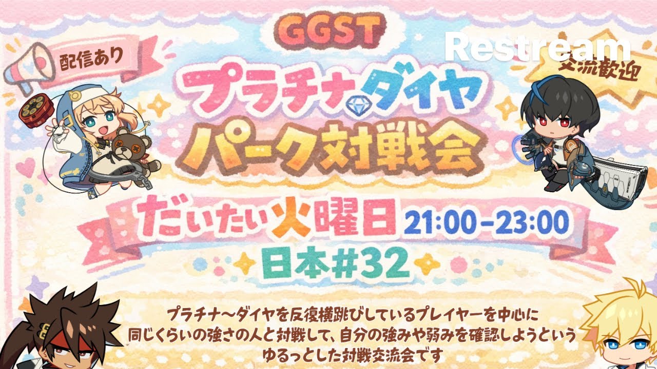 GGSTプラチナダイヤパーク対戦会＃3