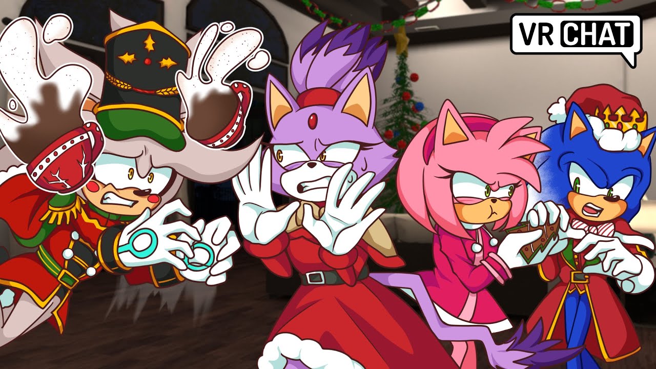 Silver's Christmas Disaster?! [Feat: Sonic & Amy] (VR Chat)