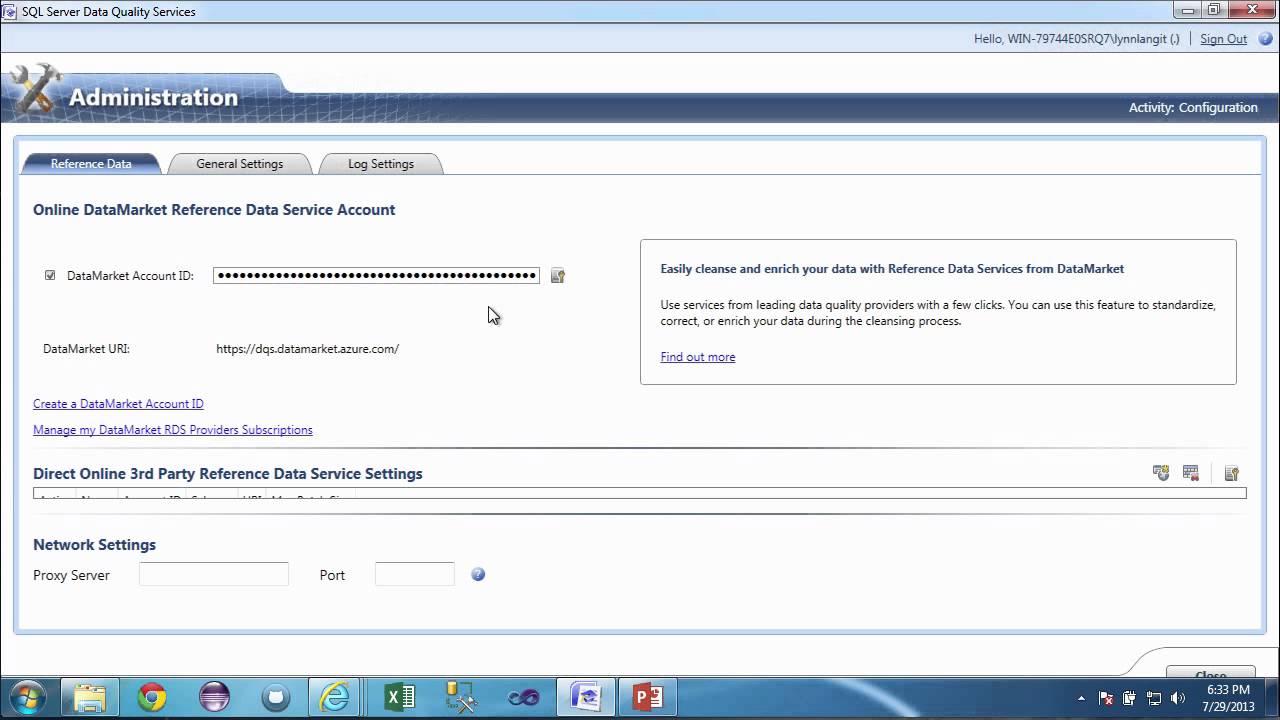 D&B DQS Cleanse Match for SQL Server Data Quality Service - DQS